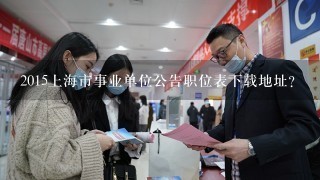 上海事业编考试职位表公示查询，全面解读与指导手册