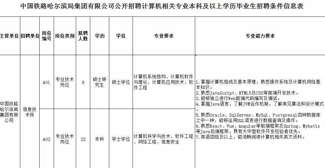 信息技术考公岗位全景解析