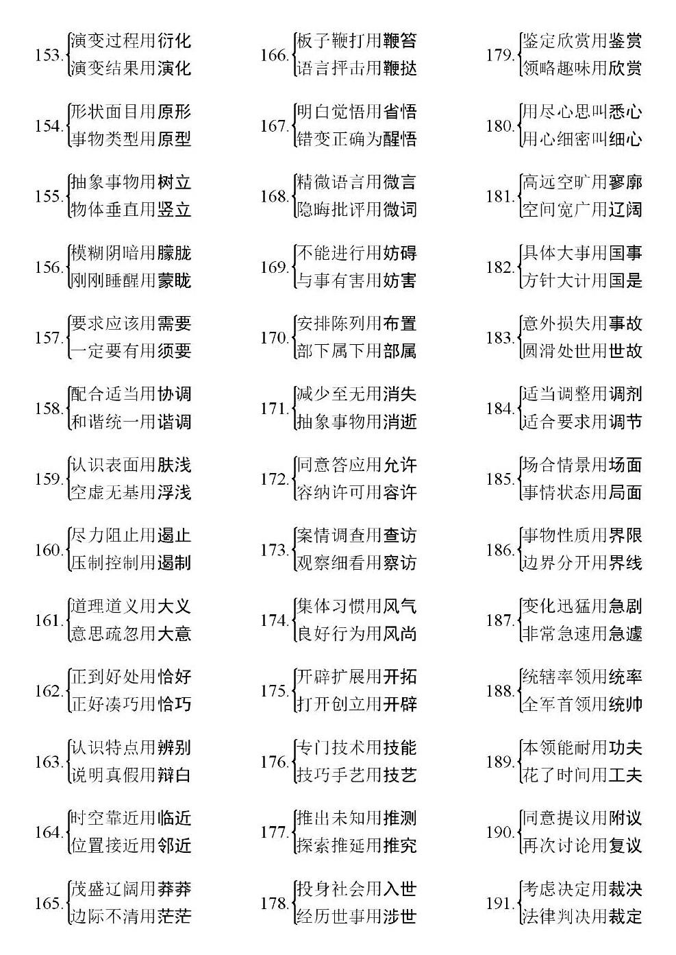 行测高频实词详解及应用指南