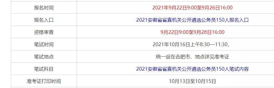 安徽省公务员招考公告发布